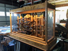 Cabinet for Rolling Ball Clock